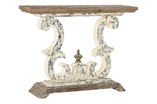 CONSOLE ABETE BIANCO